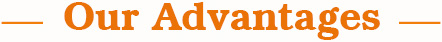 我們的優(yōu)勢(shì)